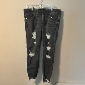 {TORRID} Bombshell Skinny distressed jeans